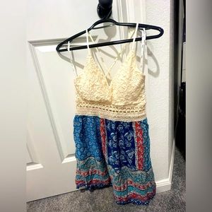 Boho style dress